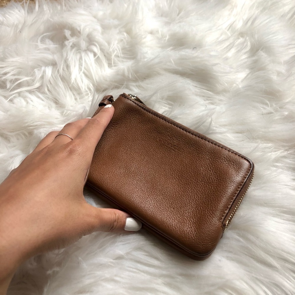 Coach Leather Wrislet